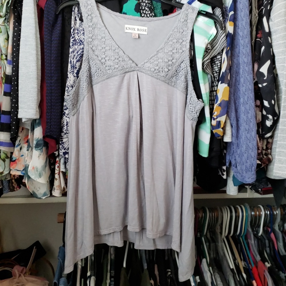 KNOX ROSE GREY TANK